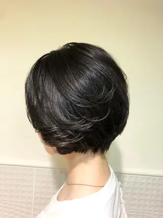 ショート エクラート銀座所属・髪質改善 松原のヘアスタイル