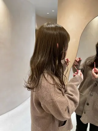 ロング カラー 平尾/薬院*北谷治子 *艶髪レイヤーカットのヘアスタイル