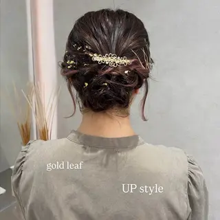 ヘアアレンジ monaヘアアレンジ 🎀/お呼ばれのヘアスタイル