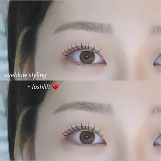 アイブロウ Unefleur yua♡のマツエク・マツパデザイン