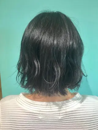 ミディアム カラー 高橋友里亜 /フリーランスのヘアスタイル