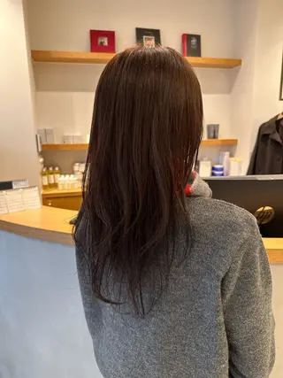 ロング カラー 井村 晃琉のヘアスタイル