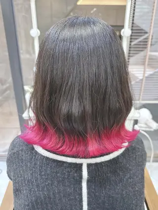 カラー モテ髪透明感❤️ デイズヘアカラーのヘアスタイル
