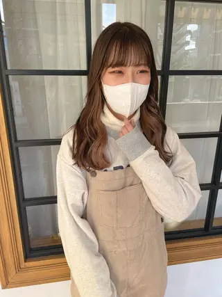 ロング COMILE 🌼 SUZUKAのヘアスタイル