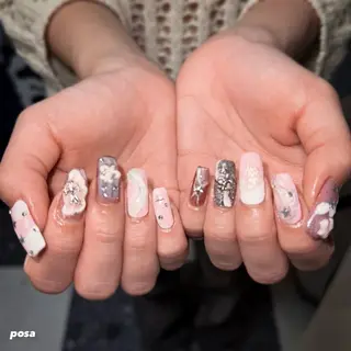ネイル posa nail モエミのネイルデザイン