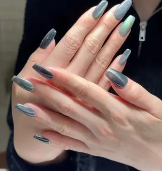 パーマ Chiara 長さ出し/パラジェルのネイルデザイン