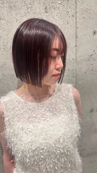 ショート wabi  hair salon所属・wabi/艶カラー タカハシ　トモヒロのヘアスタイル