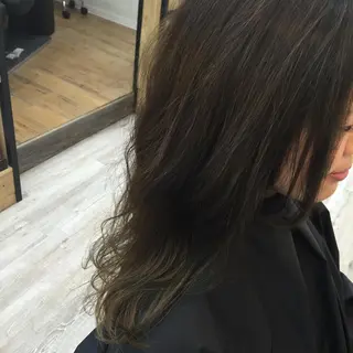 ロング カラー 前髪顔周り✂️店長 ❤️アマミヤ❤️のヘアスタイル