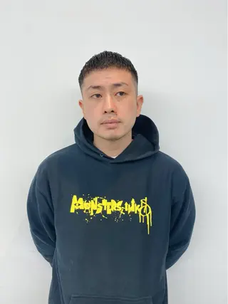 ショート ヘアアレンジ メンズ son hair HIROEのヘアスタイル