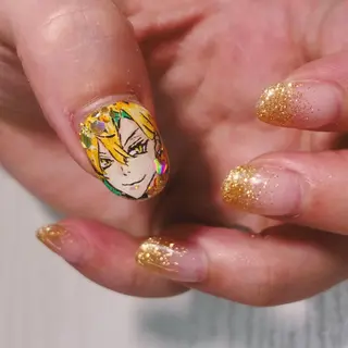 ネイル 🎀 Mayu 🎀痛ネイルのネイルデザイン