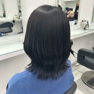 セミロング 🤍大人っぽ韓国暗髪 🤍Asuka🤍のヘアスタイル