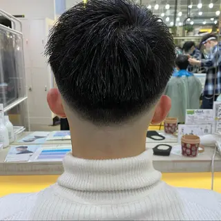 ショート メンズ CLUTCH天王寺 西藤遥河のヘアスタイル