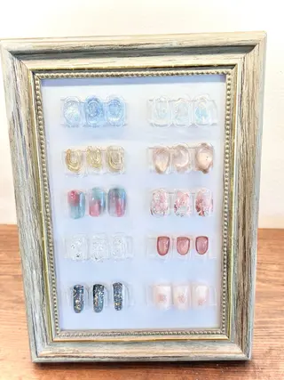 ネイル 橋元 珠梨のネイルデザイン