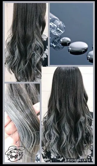 ロング カラー "PEPPU "所属・🌈推し色派手髪 ハイトーンShinのヘアスタイル