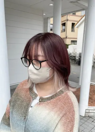 カラー 🫧透明感カラー🫧 加茂丈登のヘアスタイル