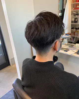 メンズ 原谷 一成のヘアスタイル