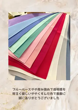 パーソナルカラー診断 自由が丘💐ブルームのその他イメージ