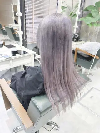 ロング カラー ヘアアレンジ Days 透明感カラーのヘアスタイル