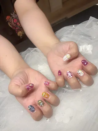 ネイル PLUM  BELL 横浜自宅ネイルのネイルデザイン