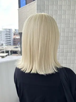 ミディアム カラー ✨【公式】 juhl.横浜✨のヘアスタイル