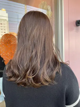 セミロング 【史上最高】口コミ No.1/ナツキのヘアスタイル