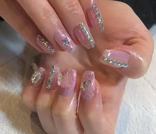 ネイル パラあり！フィルイン 推しネイル大歓迎！のネイルデザイン