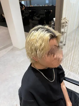 パーマ メンズ エイト半田所属・大松 菜々実のヘアスタイル