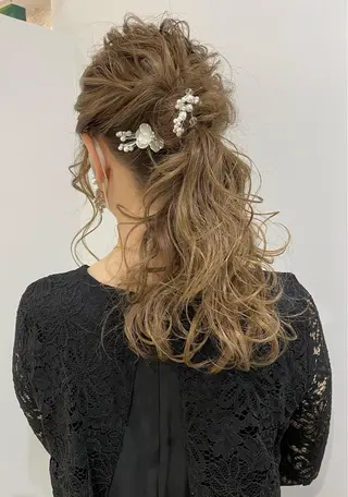 ロング ヘアアレンジ 木下大地 HAIR Oneのヘアスタイル