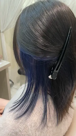 ミディアム カラー 🎨 SHIORI🥀のヘアスタイル