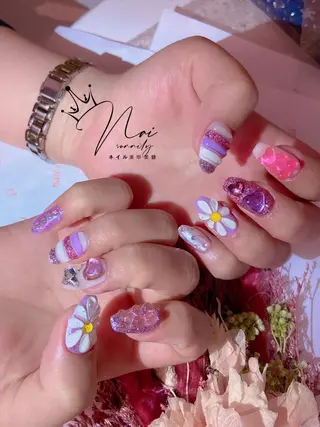 ネイル 長さだし専門店 M2　rikaのネイルデザイン