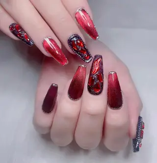 ロング nina beautyのネイルデザイン