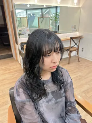 ミディアム カラー モデル募集中 🌷nanaha🌷のヘアスタイル