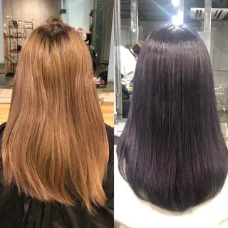 セミロング カラー 🔷似合わせのプロ KUMA🔷のヘアスタイル