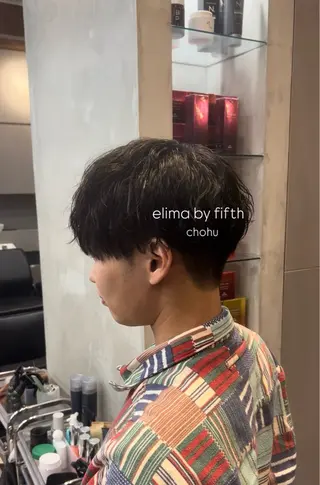 メンズ しずく🤍🧸 / fifthパーマのヘアスタイル