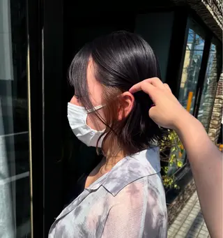 ショート カラー 🍒サクラ🍒 /透明感カラー/艶髪のヘアスタイル