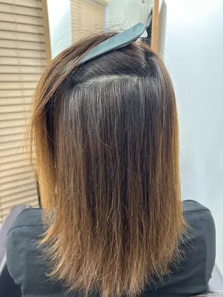 ミディアム GO TODAY SHAiRE SALON所属・美髪矯正/ LISAのヘアスタイル