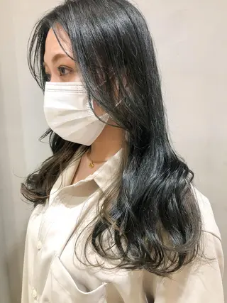 カラー 圧倒的透明感カラー nana🦕のヘアスタイル