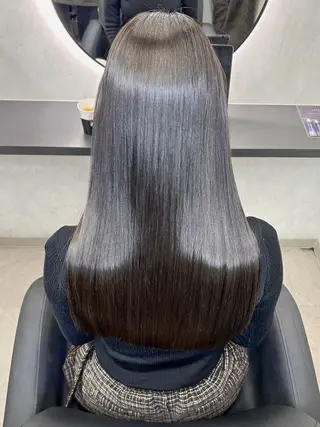 ロング カラー 新宿/縮毛矯正/ カラー/羽生沢のヘアスタイル