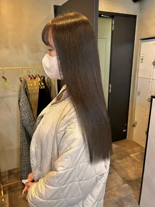 ロング カラー 韓国×髪質改善カラー 💎hinaのヘアスタイル