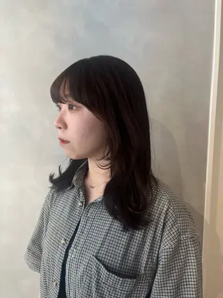 ミディアム ボブ/ベージュ/ パーマ🪿近森ゆいのヘアスタイル