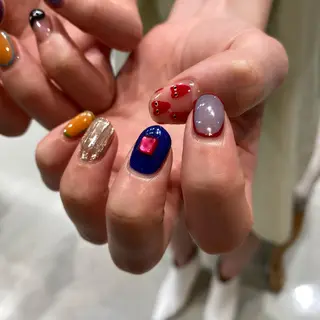 ネイル 平野葵🎀 hair/nailのネイルデザイン