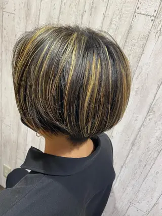 カラー メンズ 🦋店長🦋 ほんさわ みずきのヘアスタイル