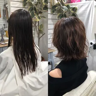 ミディアム カラー 韓国カラーエクステ 👑代表渡部雅己👑のヘアスタイル