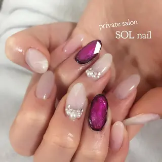 ネイル SOL NAILのネイルデザイン