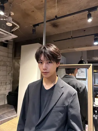 ショート パーマ メンズ メンズ/佐藤 恒輝のヘアスタイル