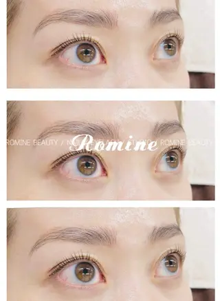 マツエク・マツパ Romine&ネイル ユンのマツエク・マツパデザイン