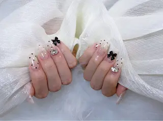 ネイル 長さだし/持込/ ins風ネイル/Umのネイルデザイン