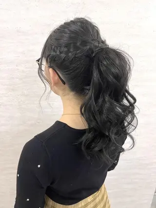 ヘアアレンジ 鈴木 芽香のマツエク・マツパデザイン