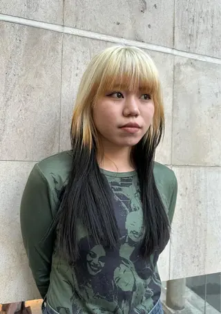 ロング カラー P.S  gemmie所属・Tetta 🤙のヘアスタイル