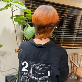 ショート カラー メンズ 🦮shiori アイドルオタク🦮のヘアスタイル